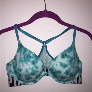 Victoria Secret Pink Racer Back Push-Up Bra